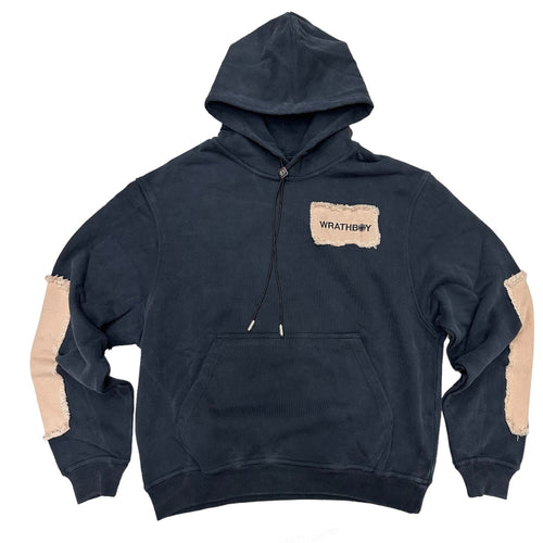 Wrath Boy - Secret Pocket Hoodie - Black - Clique Apparel
