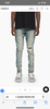 Purple Jeans - Mid Indigo Destroy - Clique Apparel