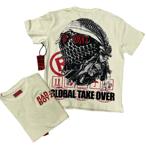 Rad Boyz - Takeover TEE - Cream - Clique Apparel