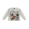 Mixed Emotion - Triplets Long Sleeve - White - Clique Apparel