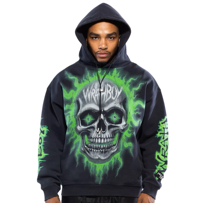 Wrathboy - Can't stop wrath hoodie - Black