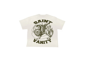 Saint Vanity - Griffin White Green Tee - Clique Apparel