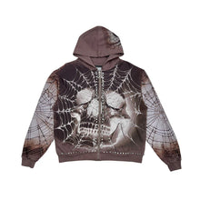 Load image into Gallery viewer, Stray - Full Zip Up Hoodie - Black