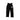 Mixed Emotion- Black Quarter Pant