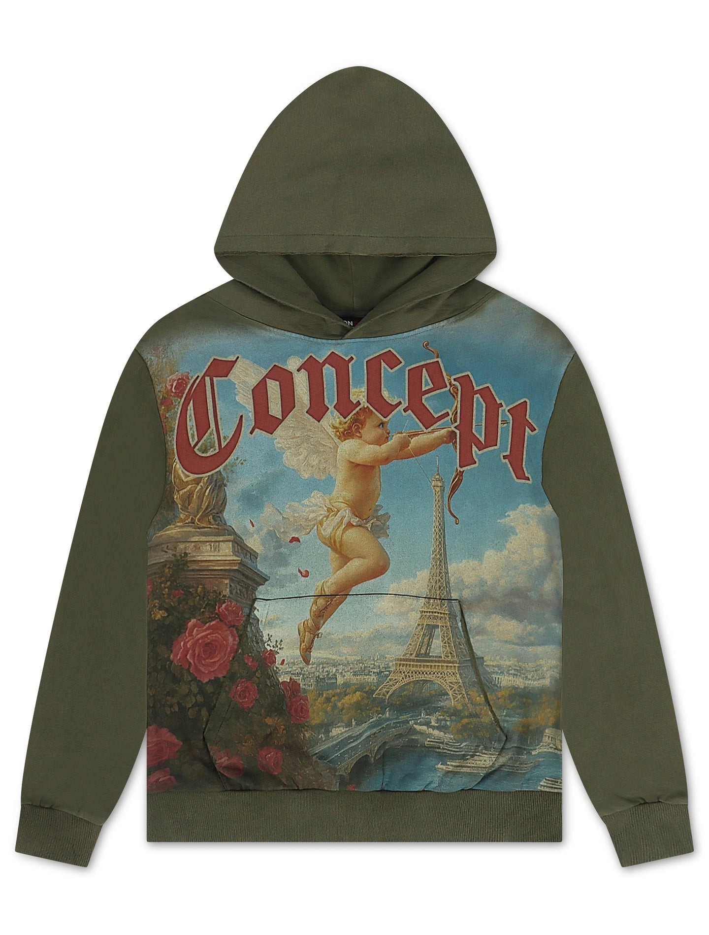 Concept LA - Angel Hoodie - Light Olive