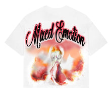 Load image into Gallery viewer, Mixed Emotion-Red cropped tee