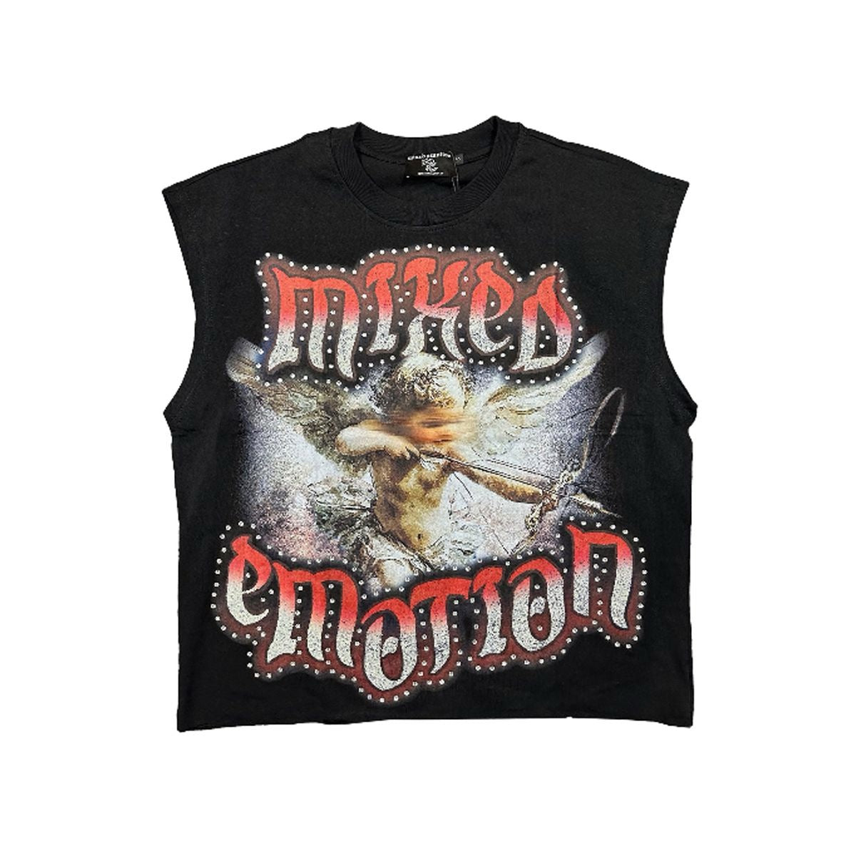 Mixed Emotions - Angels Sleeveless Tee- - Clique Apparel