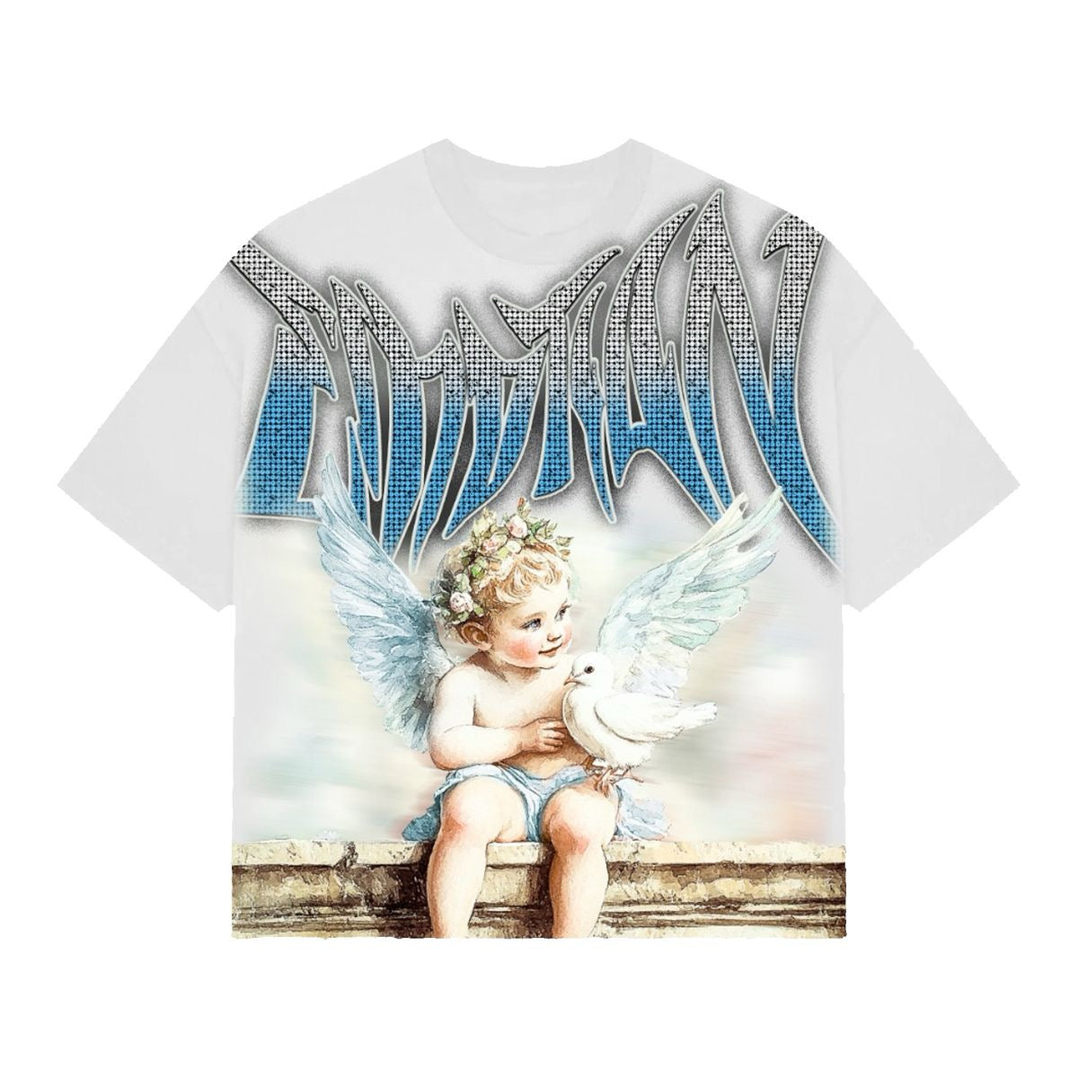Mixed Emotions - Dove Rhinestone - Clique Apparel