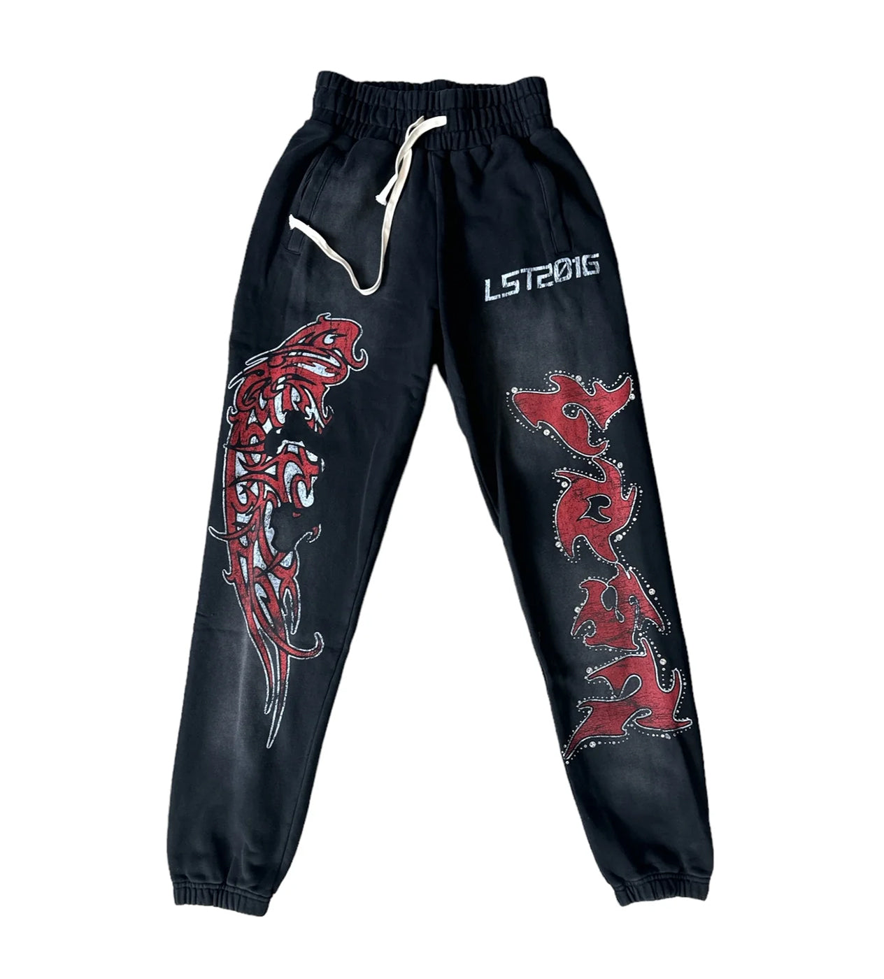 LOST- Evil Wing Sweatpants Black