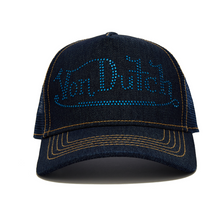 Load image into Gallery viewer, Von Dutch - Navy Rhinestone