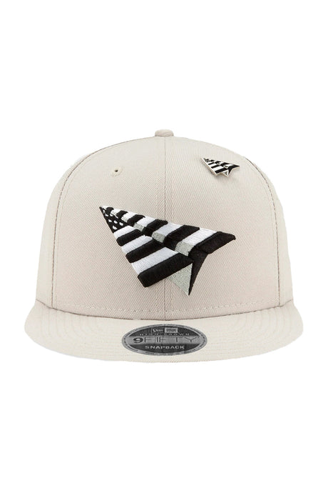 Paper Plane - Original Crown 9 Fifty Snap - Back Hat