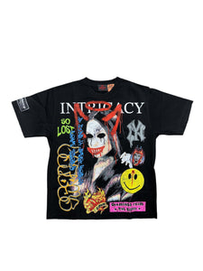 LOST- Front Page Mag" Black T-Shirt