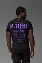 Load image into Gallery viewer, RV- One Paris T-shirt Black-Purple