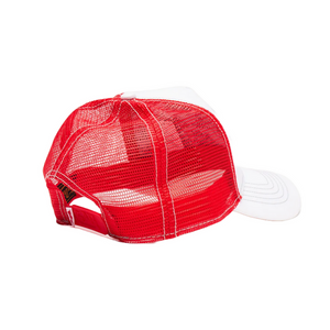 Von Dutch - White & Red Trucker