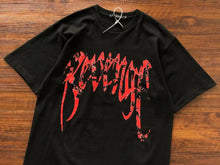 Load image into Gallery viewer, Revenge - Red Bones Tee Black - Clique Apparel