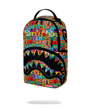 Load image into Gallery viewer, Sprayground Backpack -  Repeat Mayhem DLXSR Backpack Black