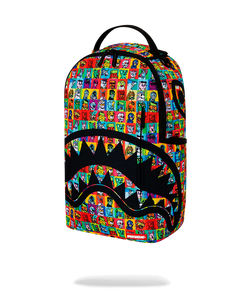 Sprayground Backpack -  Repeat Mayhem DLXSR Backpack Black