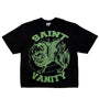 Saint Vanity - Griffin Tee Black/Green - Clique Apparel