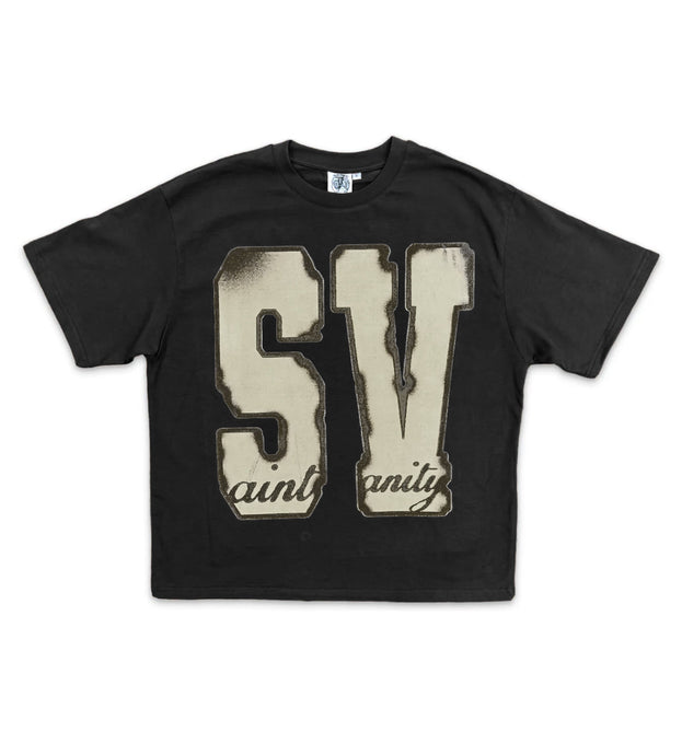 Saint Vanity - Logo Tee Black - Clique Apparel
