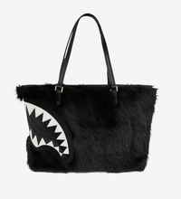 Load image into Gallery viewer, Sprayground - Fur Cray Black Tote Bag
