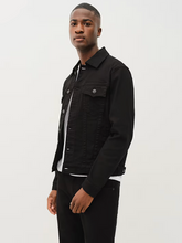 Load image into Gallery viewer, True Religion - Denim Trucker Jacket - Black