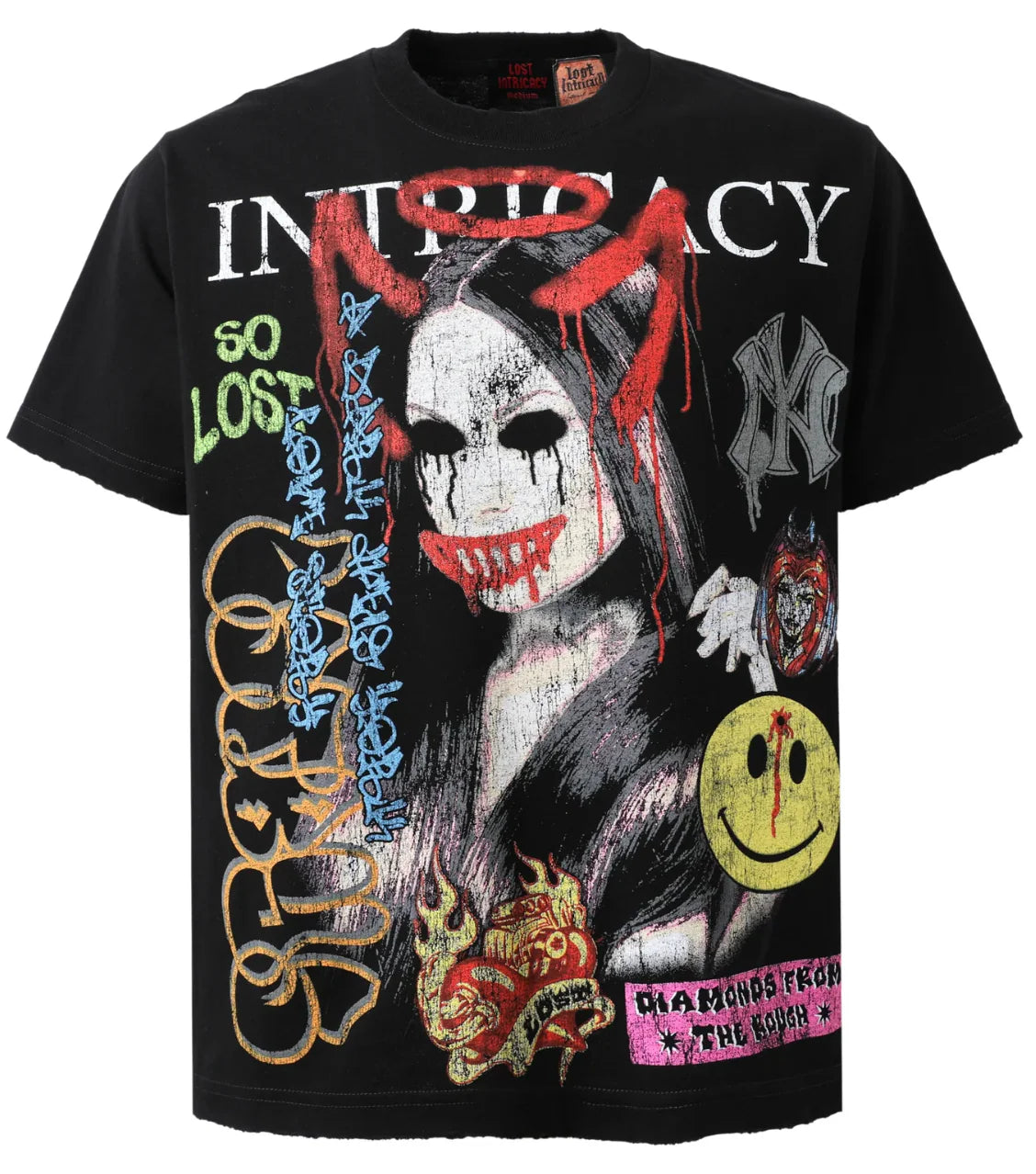 Lost Intricacy - Front Mag Tee - Black