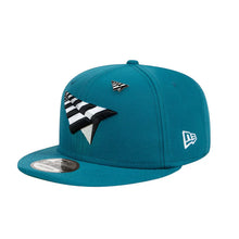 Load image into Gallery viewer, PAPER PLANES CROWN 9FIFTY SNAPBACK HAT - SHARK TEAL - Clique Apparel