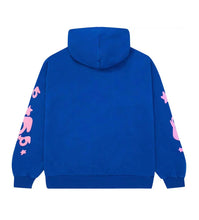 Load image into Gallery viewer, Sp5der - Pink/blue Beluga hoodie