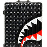 Sprayground - Gray Peeking Character Sketch Full Size Luggage - Clique Apparel