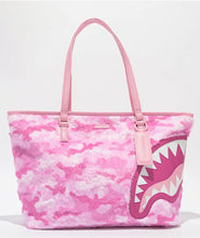 Load image into Gallery viewer, Sprayground - Pink Camo Faux Fur Tote Bag