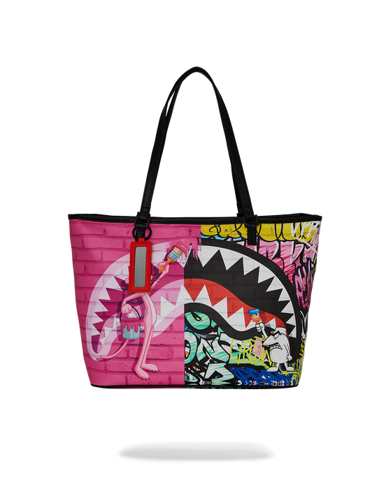 Sprayground Pink Panther Painting Tote
