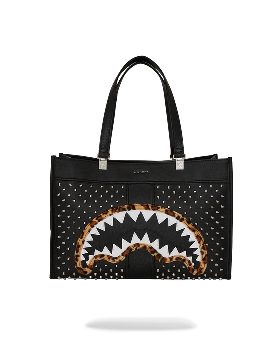 Sprayground Cheetah Punk Tortuga Tote