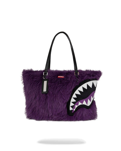 Sprayground - Fur Cray Purple Tote Bag