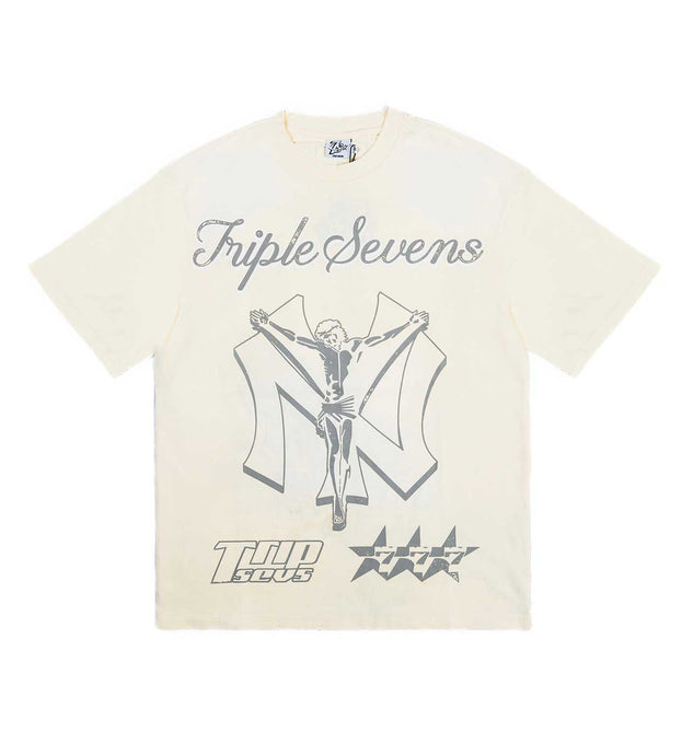 Triple Sevens -  NY Savior Tee Cream