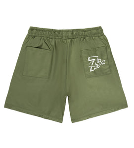 Triple Sevens - Nylon Shorts Green - Clique Apparel