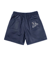 Load image into Gallery viewer, Triple Sevens - Navy Nylon Shorts