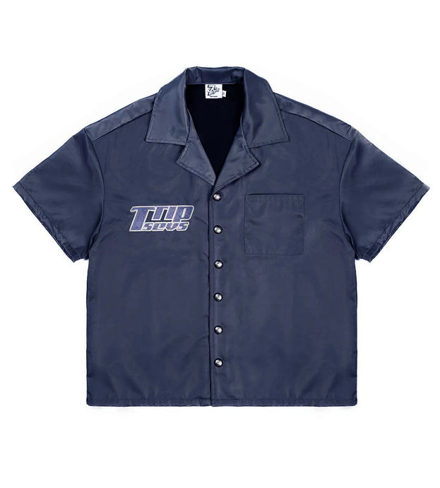 Triple Sevens - Navy Button Up