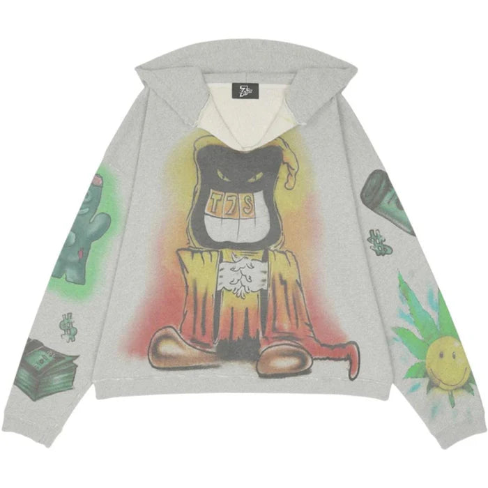 Triple Seven - Vices Hoodie - Grey