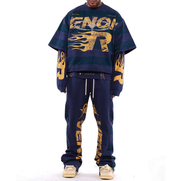 VIERICHE Venom Crew Neck VR1409 Blue