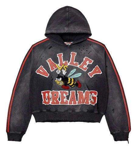 Valley  Forever - Anthem Pullover Hoodie - Black