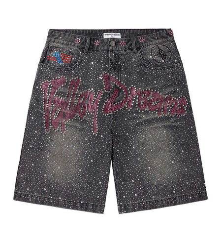 Valley - Forever Iced Out Jort s - Clique Apparel