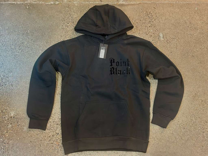 Point Blank - Rebelz Luxe Rhinestone Hoodie - Black