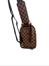 Load image into Gallery viewer, Sprayground Sawtooth Sharks in Paris One-Strap Backpack