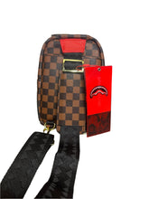 Load image into Gallery viewer, Sprayground Sawtooth Sharks in Paris One-Strap Backpack