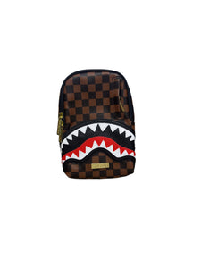 Sprayground Sawtooth Sharks in Paris One-Strap Backpack