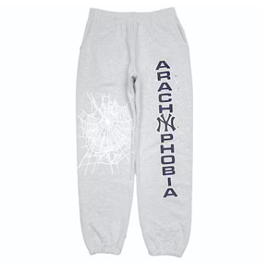 Sp5der - Arach NY Phobia Sweatpants Ash Grey - Clique Apparel