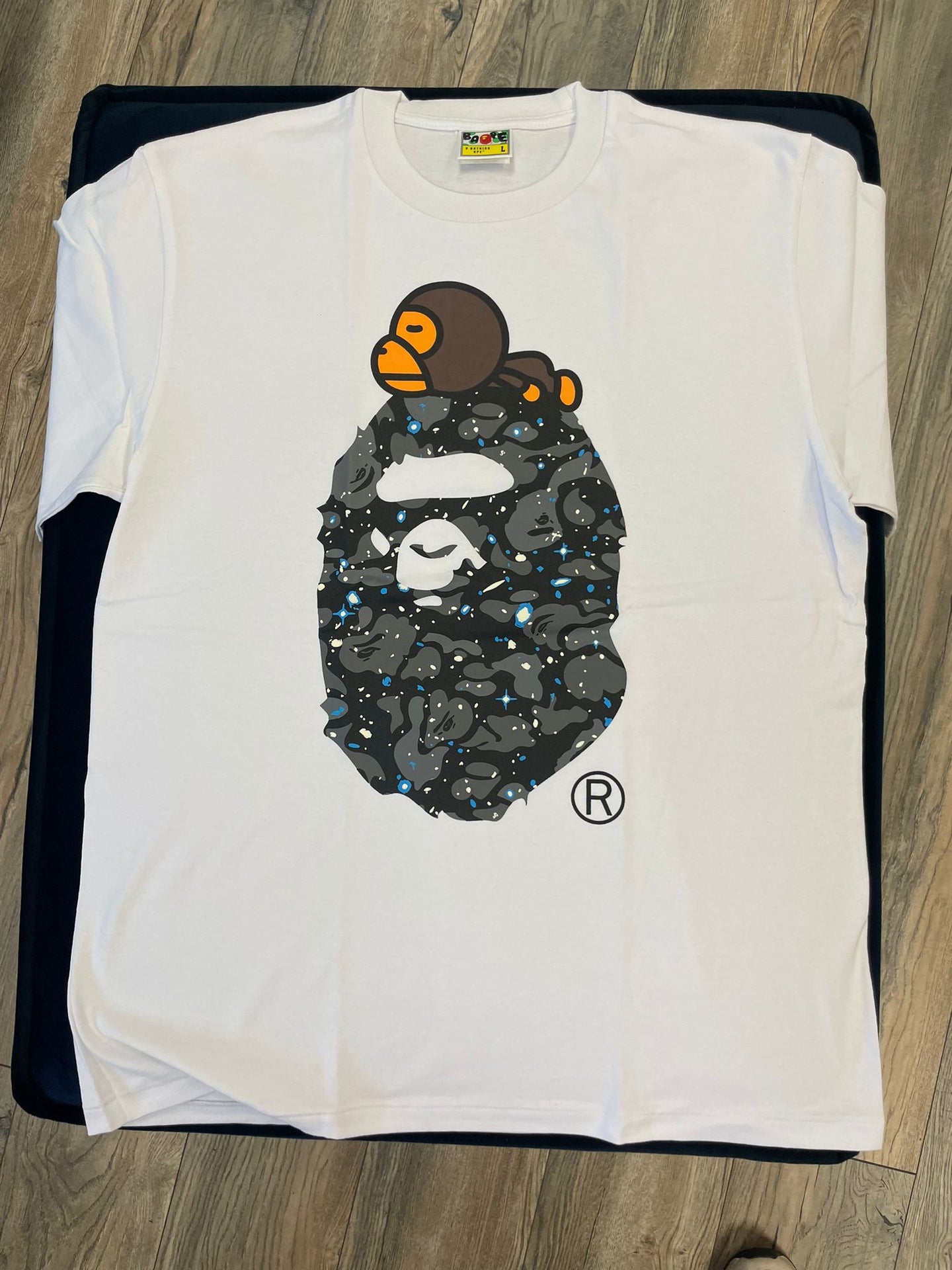 Bape - Space Camo Tee - White