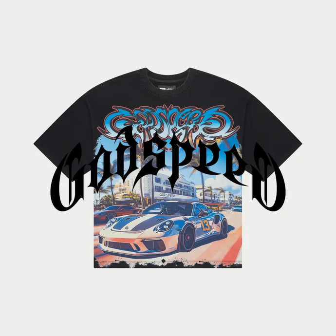Godspeed - Car Meet Miami (Black) - Clique Apparel