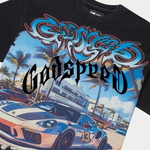 Godspeed - Car Meet Miami (Black) - Clique Apparel