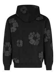 Denim Tears - Triple Black Wreath Hoodie - Clique Apparel